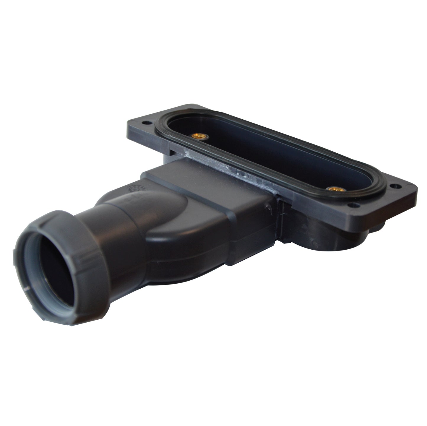 Natural stone shower tray 180×90 cm – off-center square grid