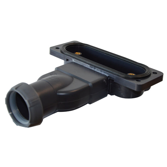 Receveur de douche résine 70×70 – grille caniveau excentrée