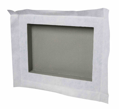 Niche à carreler 40x30 cm en polystyrène avec natte d'étanchéité pré-montée