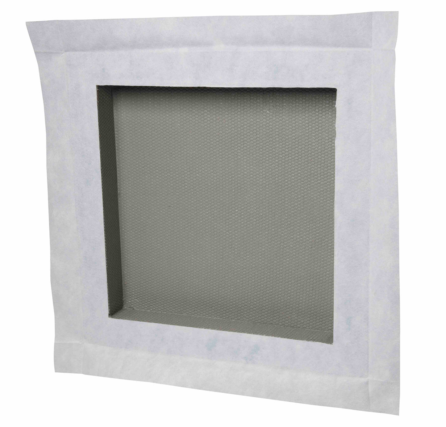 Niche à carreler 40x40 cm en polystyrène avec natte d'étanchéité pré-montée