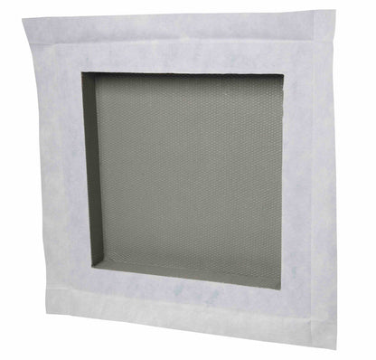 Niche à carreler 40x40 cm en polystyrène avec natte d'étanchéité pré-montée