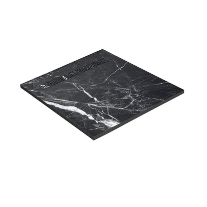 Receveur de douche 80x80 en Résine aspect Marbre - Caniveau 60x7 cm