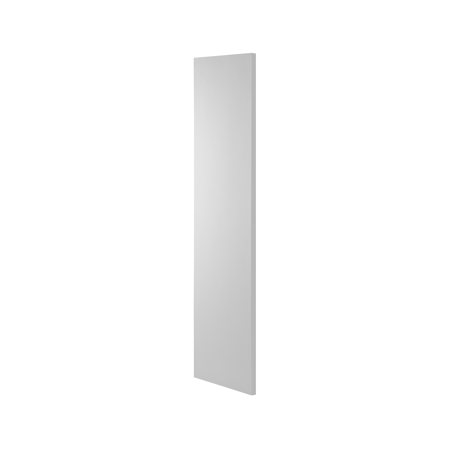 Radiateur �lectrique en acier peint monochrome blanc avec portes serviettes en option