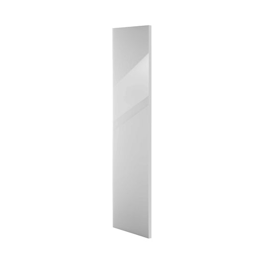 Radiateur �lectrique en Verre tremp� blanc brillant avec portes serviettes en option