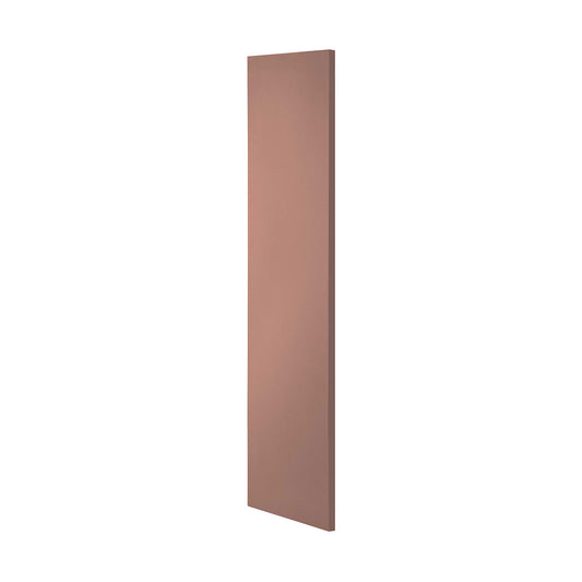 Radiateur �lectrique en acier peint monochrome Terracotta amande avec portes serviettes en option
