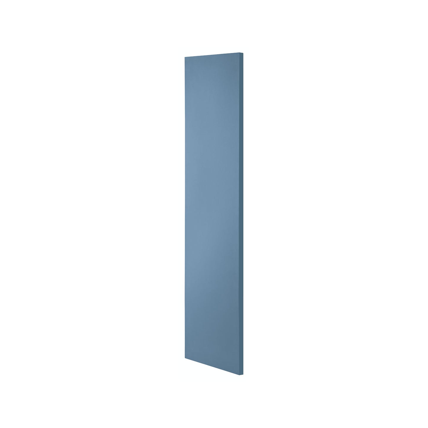 Radiateur �lectrique en acier peint monochrome Bleu intense avec portes serviettes en option