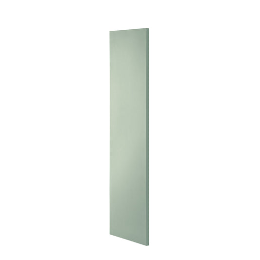 Radiateur �lectrique en acier peint monochrome vert clair amande avec portes serviettes en option