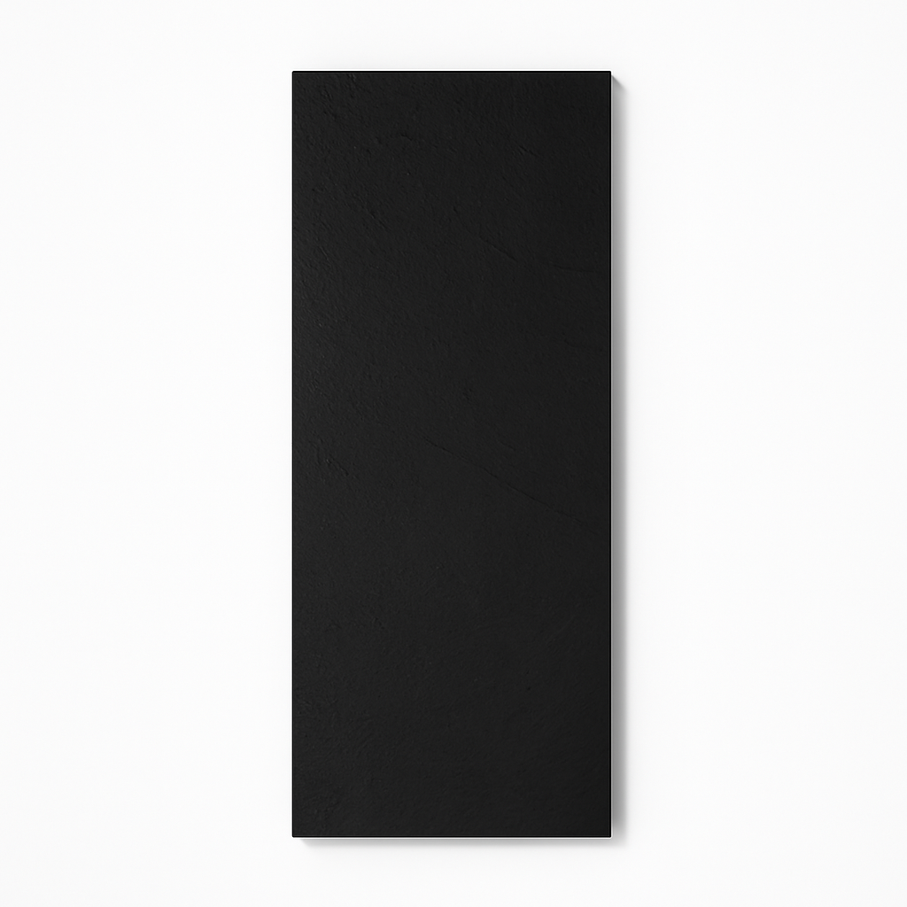 Chauffage électrique mural en Résine aspect ardoise Noir programmable 5 modes