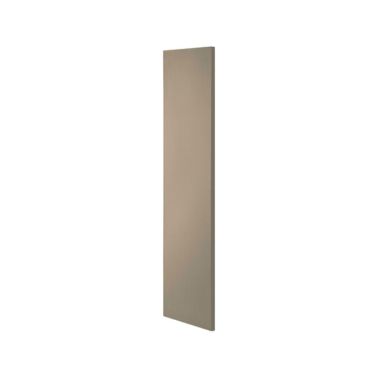 Radiateur �lectrique en acier peint monochrome Brun avec portes serviettes en option