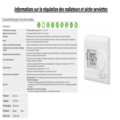 Radiateur sèche-serviettes mural en pierre naturelle Roche de mer programmable avec télécommande