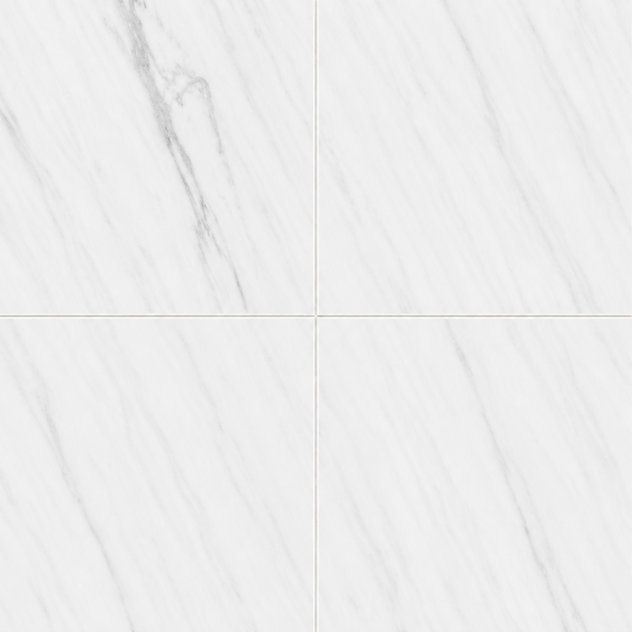 Pack de 3 panneaux muraux de salle de bain 60x90 marbre blanc