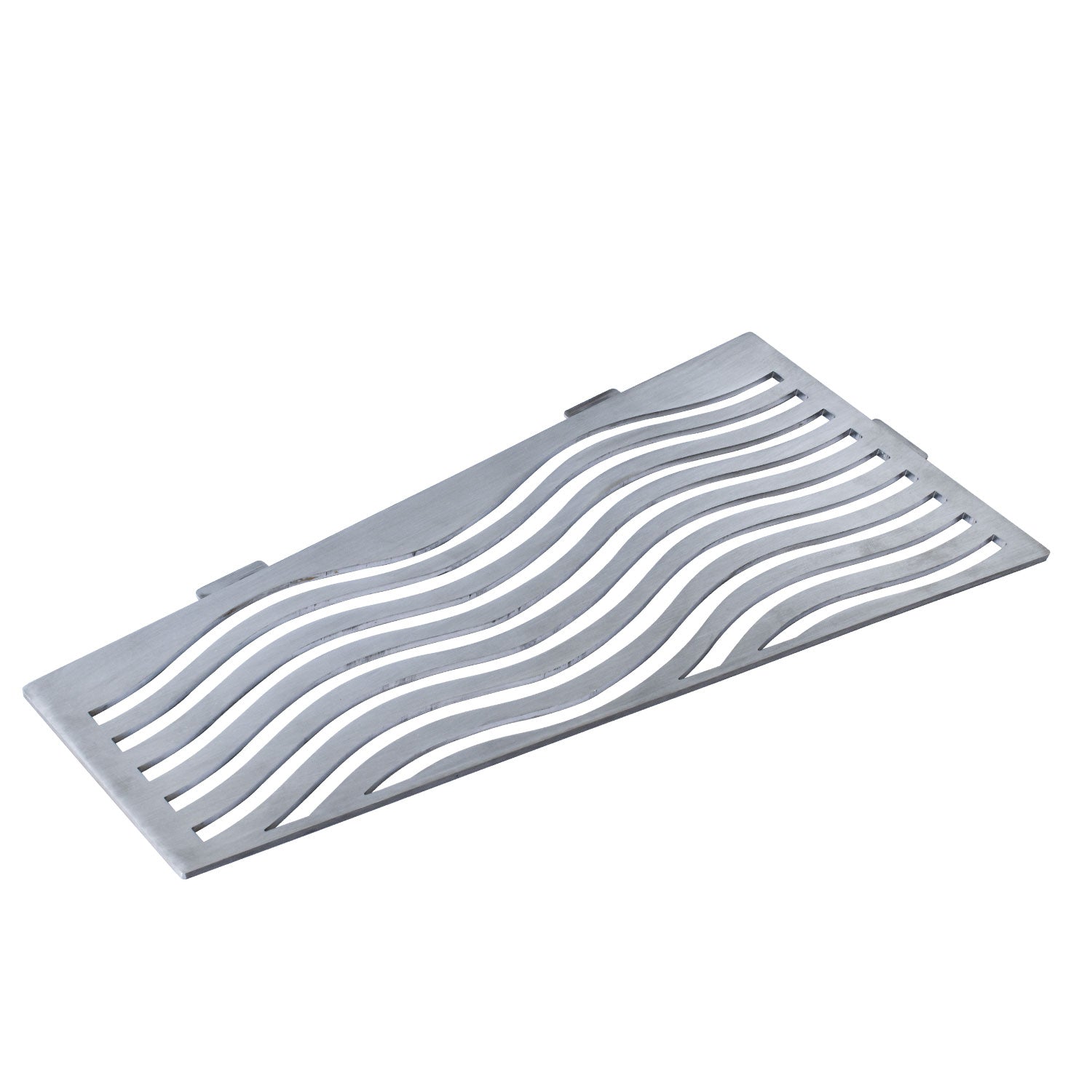 �tag�re de coin de douche pentagonale en inox fixation sans percer