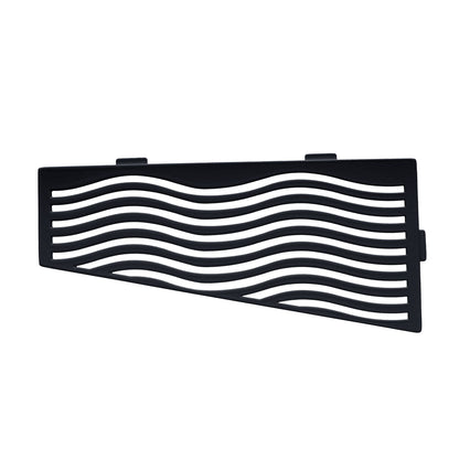 �tag�re de coin de douche rectangulaire fixation sans percer en acier inoxydable