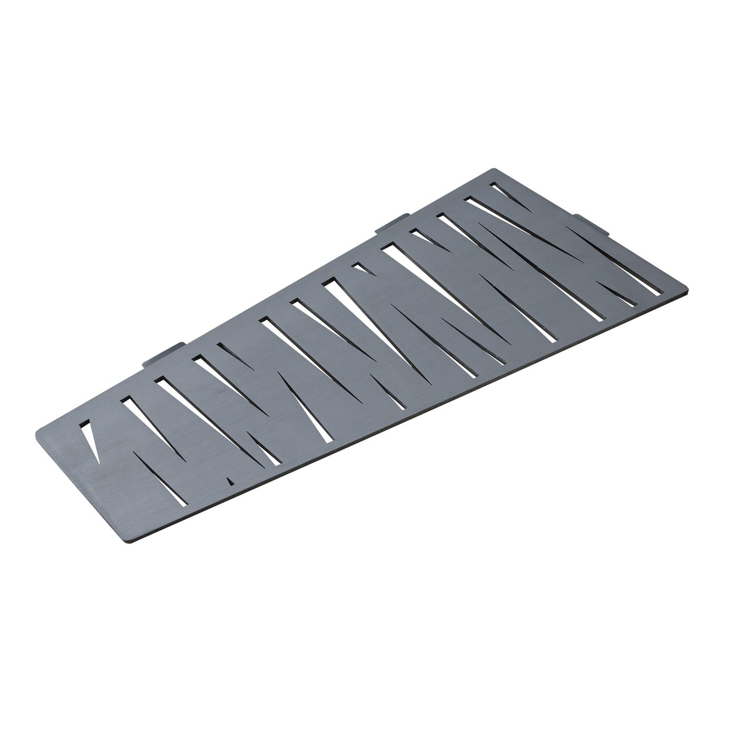 �tag�re de coin de douche rectangulaire fixation sans percer en acier inoxydable