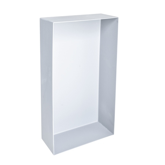 Niche semi-ecastr�e 80x30 cm en acier inoxydable 9cm de profondeur