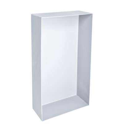 Niche semi-ecastr�e 80x30 cm en acier inoxydable 9cm de profondeur
