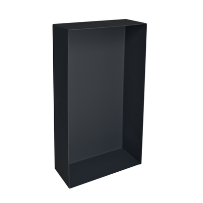Niche semi-ecastr�e 80x30 cm en acier inoxydable 9cm de profondeur