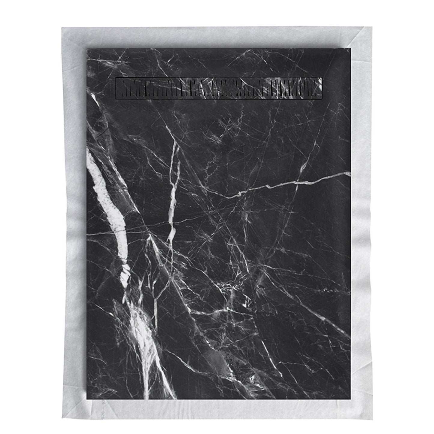 Natural stone shower tray 180×90 cm – off-center square grid