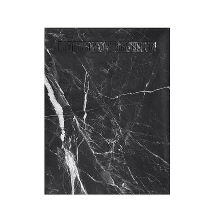 Natural stone shower tray 180×90 cm – off-center square grid