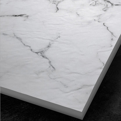 Natural stone shower tray 180×90 cm – off-center square grid